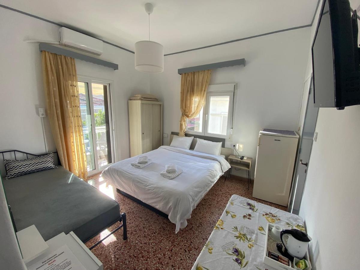 Sunset View Rooms Agía Triás Dış mekan fotoğraf