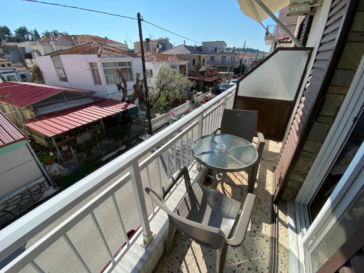Sunset View Rooms Agía Triás Dış mekan fotoğraf