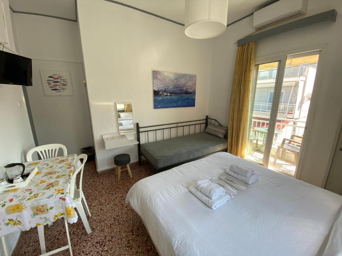 Sunset View Rooms Agía Triás Dış mekan fotoğraf