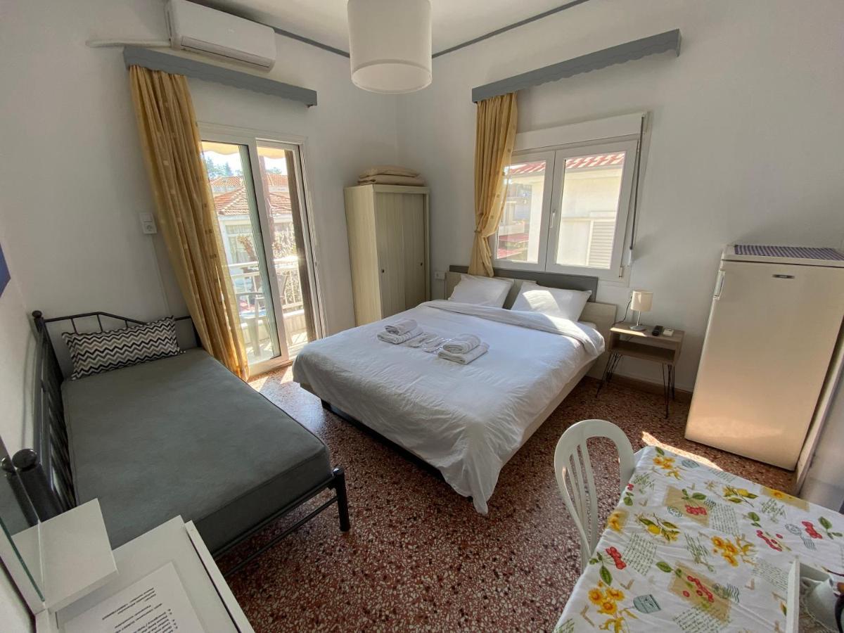 Sunset View Rooms Agía Triás Dış mekan fotoğraf