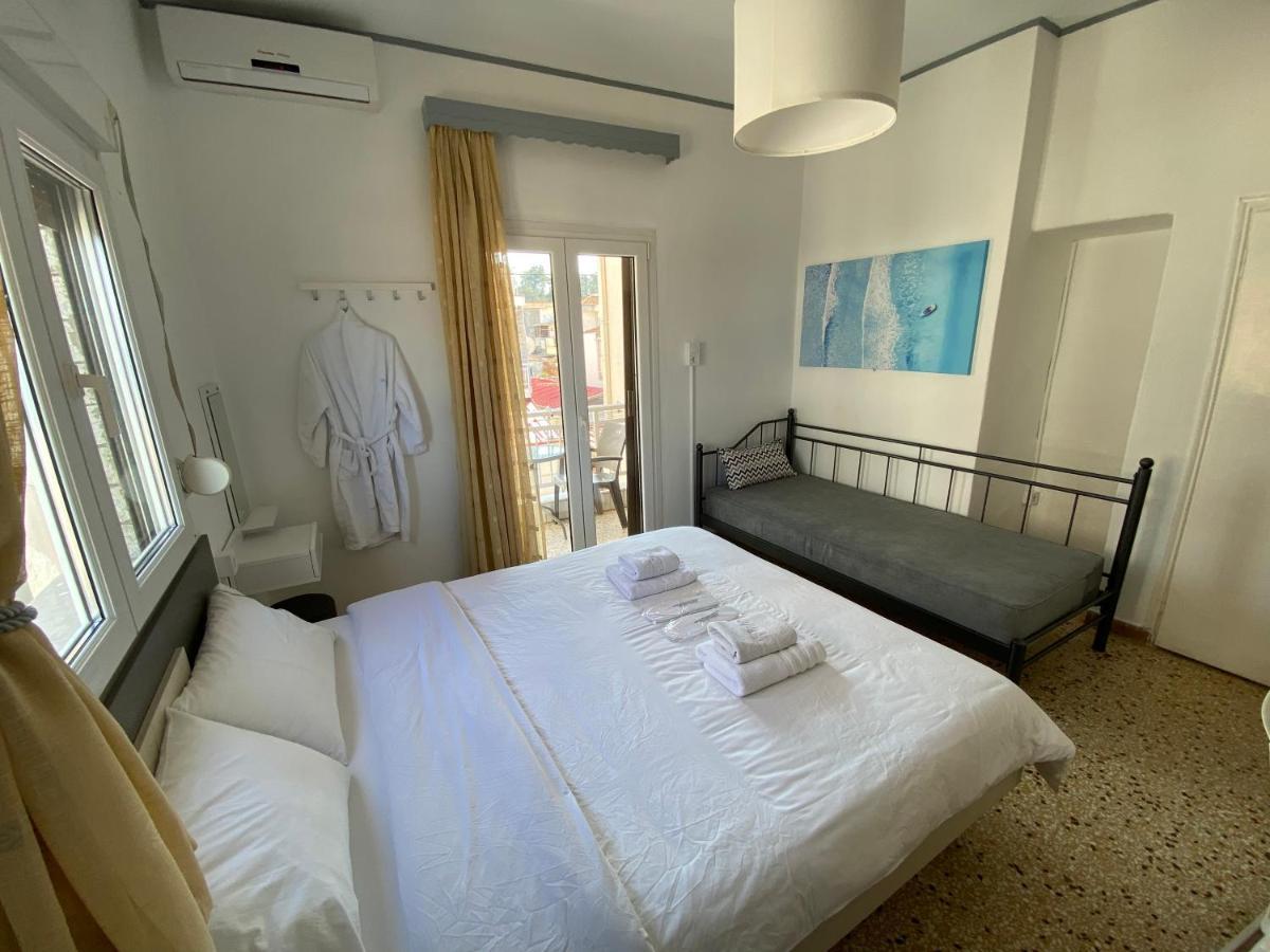 Sunset View Rooms Agía Triás Dış mekan fotoğraf